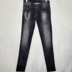 Diesel Grupee Denim + Sweat Pants Size 27